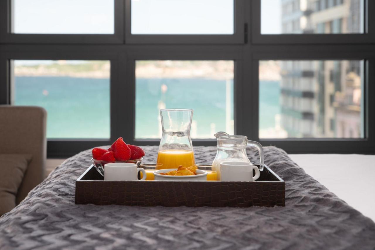 Apartmán El Mirador Del Nautico Gijón Exteriér fotografie