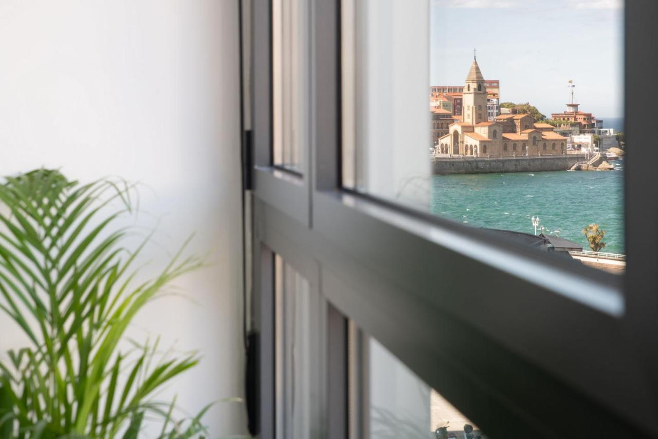 Apartmán El Mirador Del Nautico Gijón Exteriér fotografie