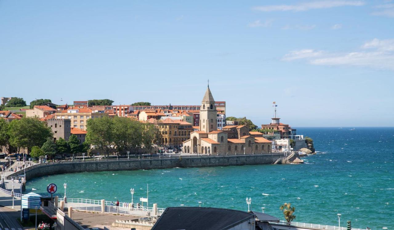 Apartmán El Mirador Del Nautico Gijón Exteriér fotografie
